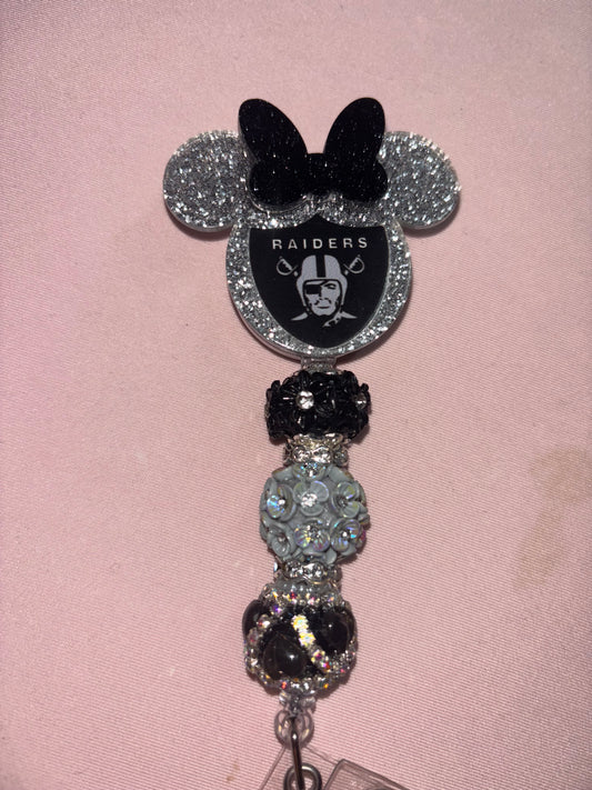 Raiders pre-made badgereel