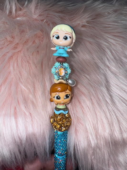 Frozen rhinestone pen